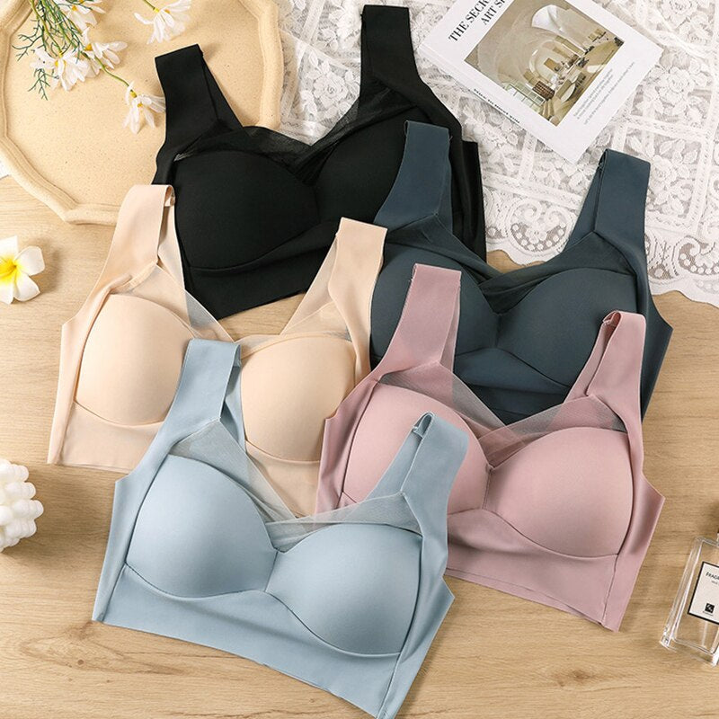 Seamless Sexy Push Up Wireless Bra ( Flat 50% Off Limited Time )