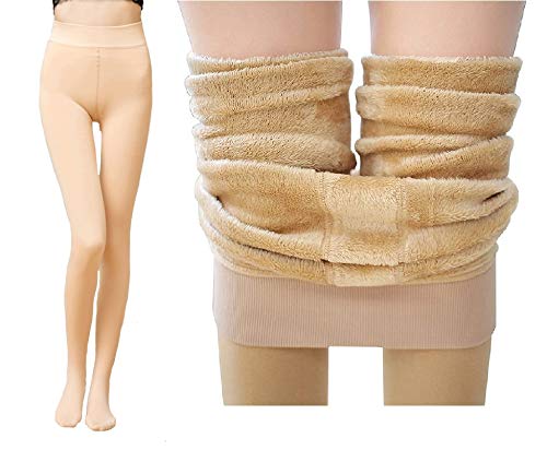 Women Winter Warm Fur Thermal Soft Legging