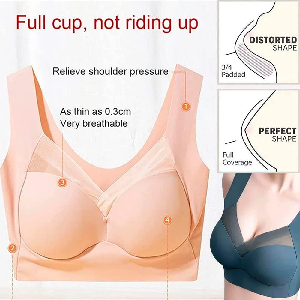 Seamless Sexy Push Up Wireless Bra ( Flat 50% Off Limited Time )