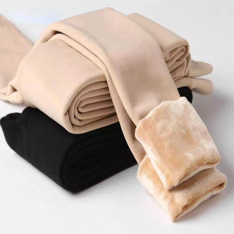Women Winter Warm Fur Thermal Soft Legging