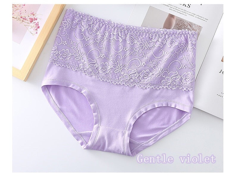 Floral Sexy High Waist Breathable Panties - Multicolor (Pack of 3) PANTIES Show Urban
