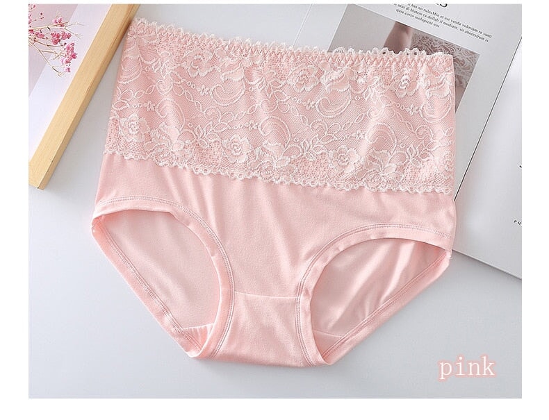 Floral Sexy High Waist Breathable Panties - Multicolor (Pack of 3) PANTIES Show Urban