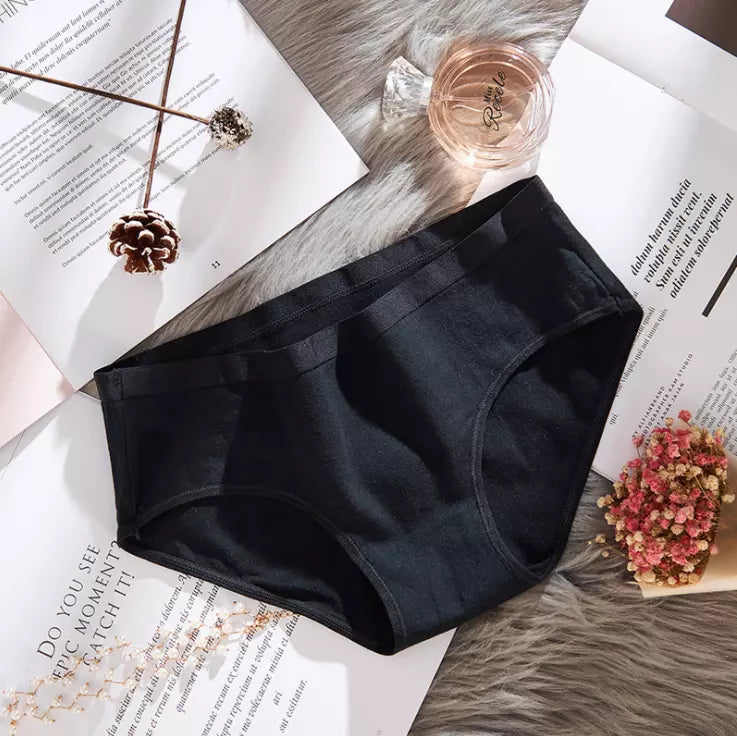 Low Waist Simple All Day Comfortable Brief For Women