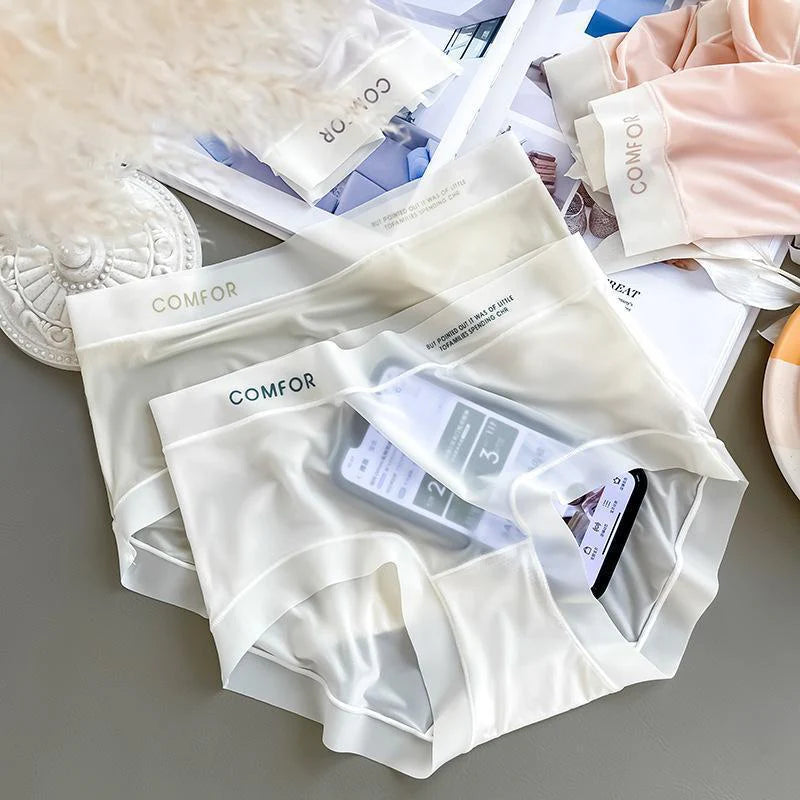 Summer Ice Silk Ultra-Thin🌸Breathable Seamless Undies