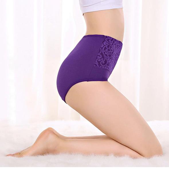 Women High Waist Design Printed | Extra Soft | Multicolor (Pack of 3) |