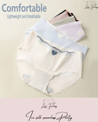 Ice Silk Seamless Panties For Women