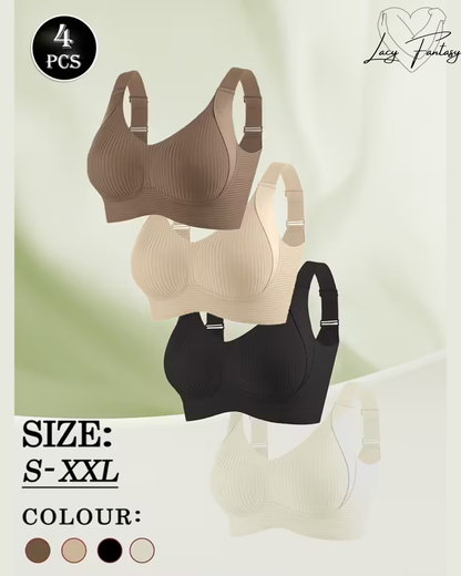 Ultimate Comfort Seamless Wireless Bra