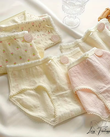 Women'S Seamless Sweet Floral Print Briefs