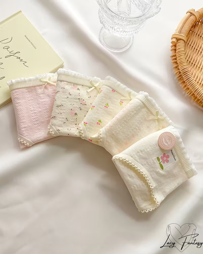 Women'S Seamless Sweet Floral Print Briefs