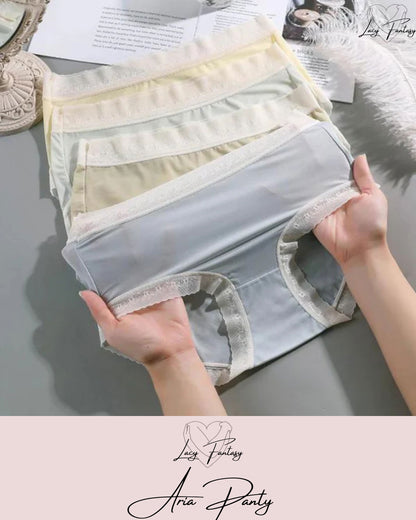 Women's Ice Silk Seamless Ultra-thin Mask Panties High Elasticity Comfortable