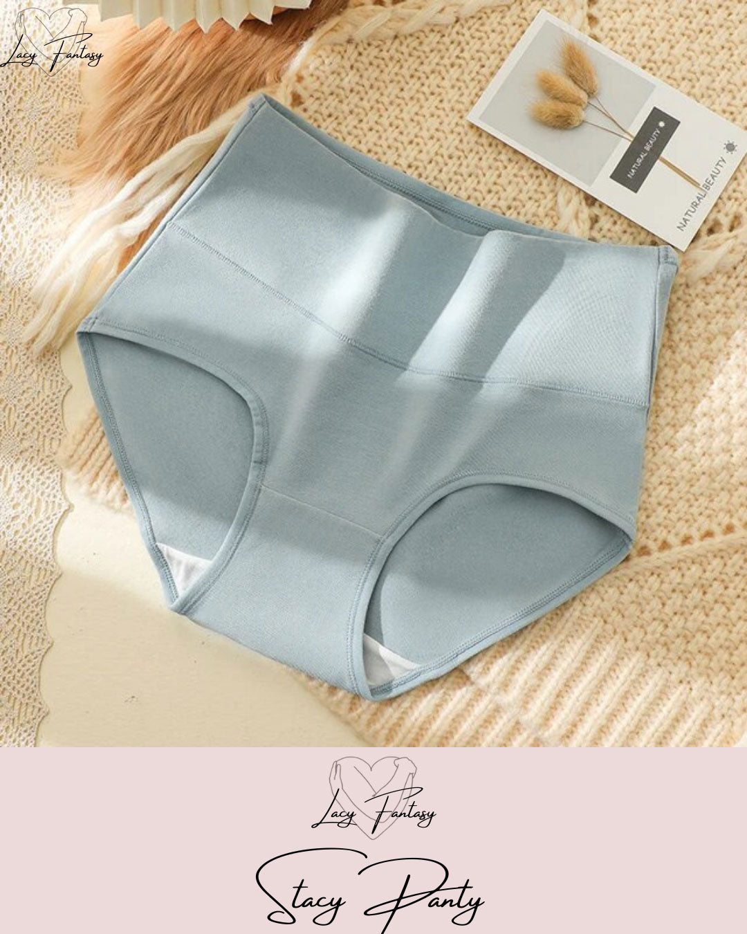 100% Tummy Tucker Soft Cotton Panty ✨( Pack of 3 )