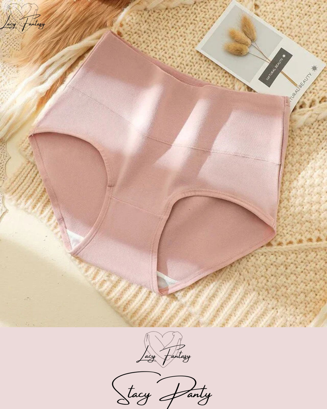 100% Tummy Tucker Soft Cotton Panty ✨( Pack of 3 )