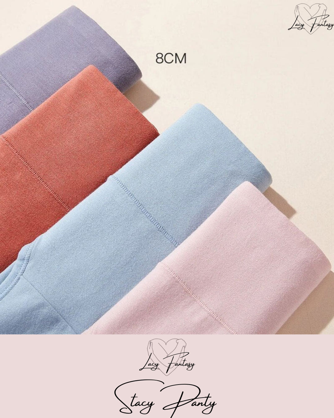 100% Tummy Tucker Soft Cotton Panty ✨( Pack of 3 )