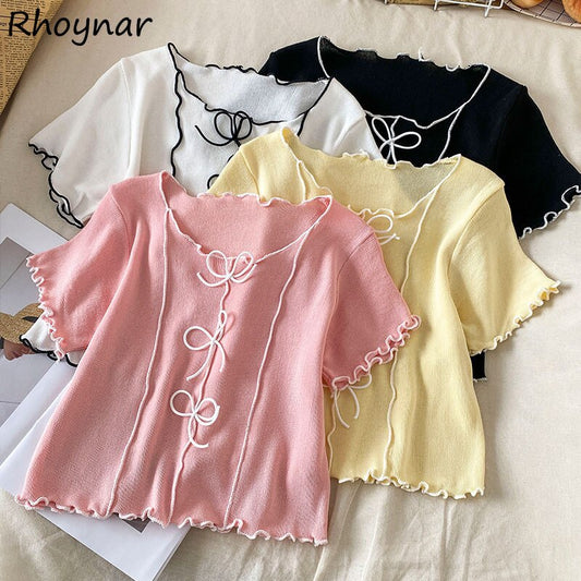 Sweet-Young-Ladies-Korean-Style-Classic Top