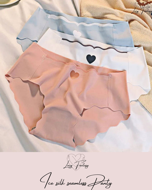 Ice Silk Seamless Panties For Women
