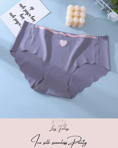 Ice Silk Seamless Panties For Women