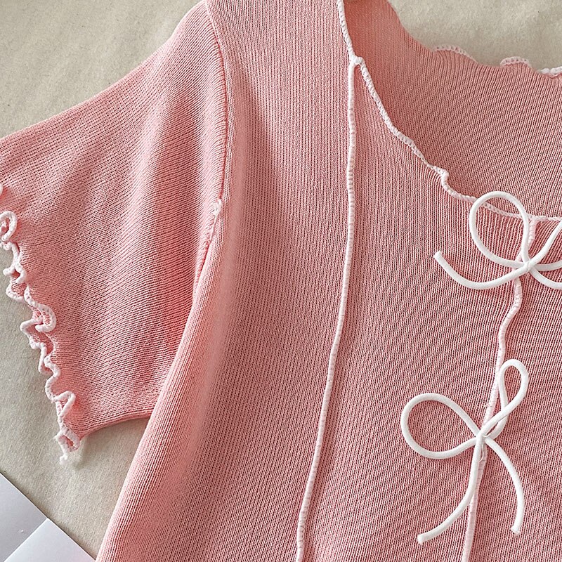 Sweet-Young-Ladies-Korean-Style-Classic Top