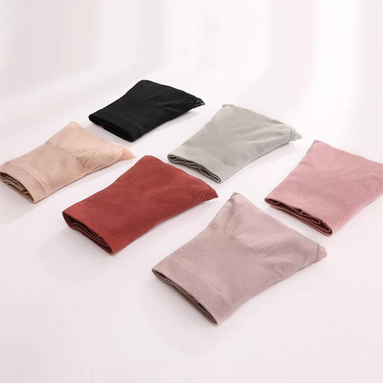 Breathable Mid Waist Lace Panty For Women