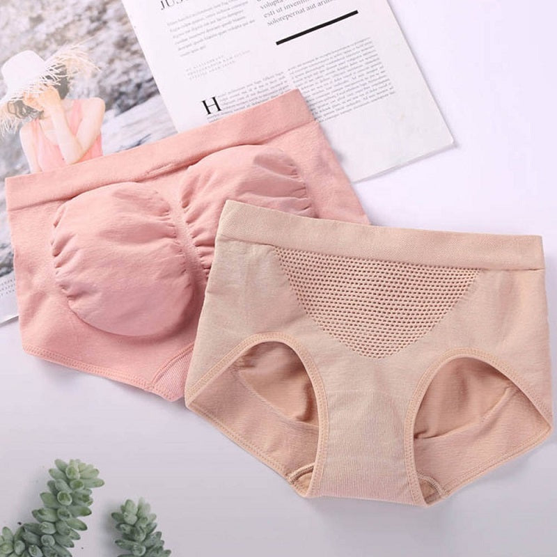 3D Honeycomb Low Waist Panties (MultiColor-pack of 3)