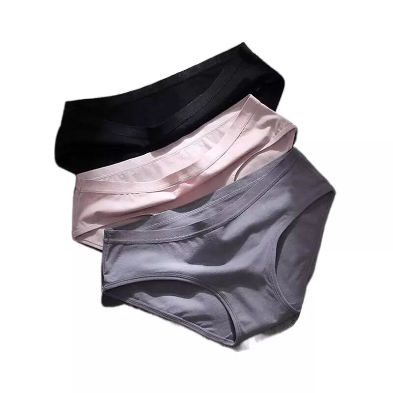Low Waist Simple All Day Comfortable Brief For Women