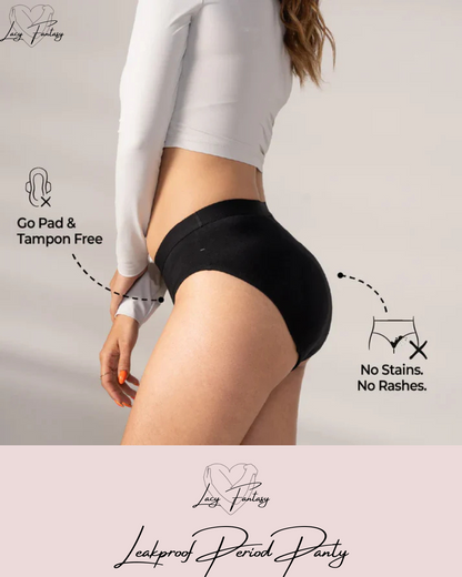 Absorbency 100% Leakproof Cotton Undies