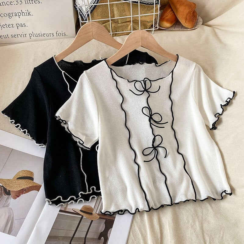 Sweet-Young-Ladies-Korean-Style-Classic Top
