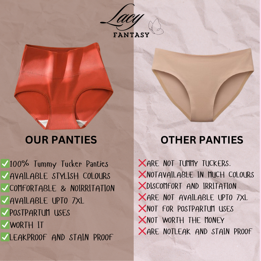 Absorbency 100% Leakproof Cotton Undies
