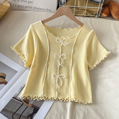 Sweet-Young-Ladies-Korean-Style-Classic Top