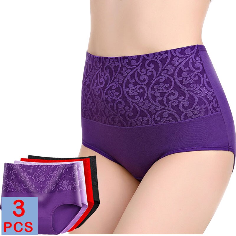 Women High Waist Design Printed | Extra Soft | Multicolor (Pack of 3) |