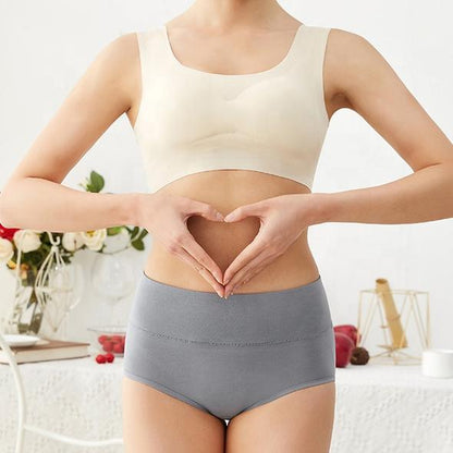 Leakproof High Waist Pure Cotton Panty (Pack of 3)